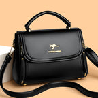 Soft Leather Crossbody Shoulder Handbag for Women
