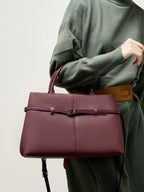 Women's Genuine Leather Commuter Handbag