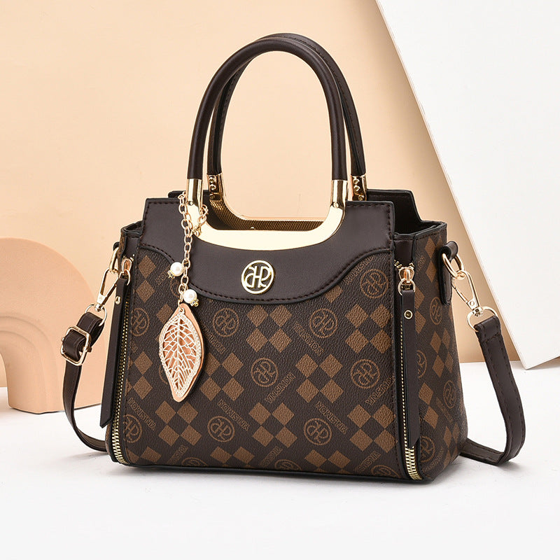 Elegant Monogram Women's Tote Handbag