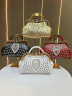 Women's Luxury Crystal Evening Clutch Bag