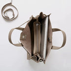 Premium Leather Tote Handbag Shoulder Crossbody