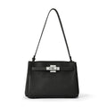 Premium Genuine Leather Kelly Shoulder Bag