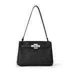 Premium Genuine Leather Kelly Shoulder Bag