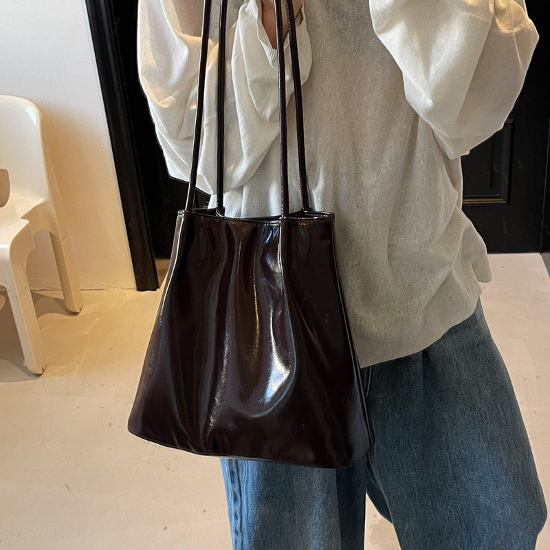 Fashion Soft Faux Leather Shoulder Tote Bag