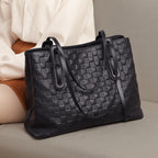 Premium Leather Large Shoulder Tote Bag