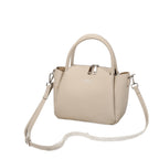 Luxury Top-Grain Leather Boston Commuter Crossbody Bag