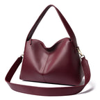 Women's Soft Grain Shoulder Crossbody Tote Bag