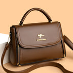 Soft Leather Crossbody Shoulder Handbag for Women