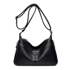 Soft Leather Lightweight Large Capacity Crossbody Bag