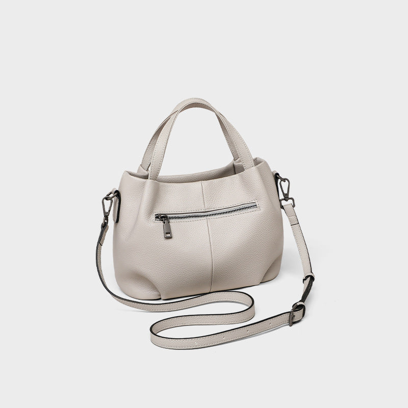 Soft Leather Crossbody Shoulder Handbag