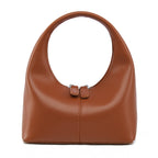 Pink Crescent Shoulder Bag Handbag