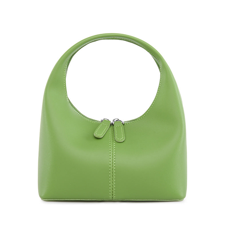 Pink Crescent Shoulder Bag Handbag
