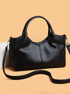 Versatile Soft Textured Shoulder Tote Bag