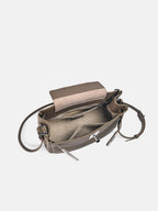 Premium Genuine Leather Kelly Shoulder Bag