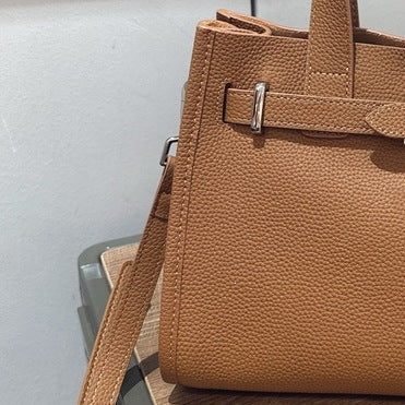 Premium Leather Tote Handbag Shoulder Crossbody