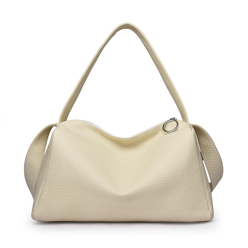 Soft Leather Large Capacity Shoulder Crossbody Bag