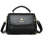 Soft Leather Crossbody Shoulder Handbag for Women