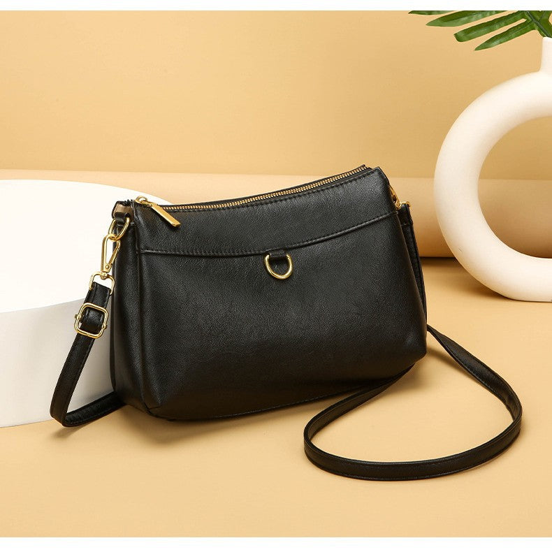 Fashion Soft Leather Shoulder Crossbody Bag