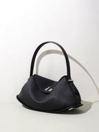 Premium Leather Shoulder Handbag Versatile Fashion