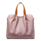 Soft Leather Large Capacity Shoulder Tote Bag