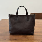 Genuine Leather Tote Handbag Shoulder Crossbody Bag