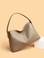 Women's Soft Grain Shoulder Crossbody Tote Bag