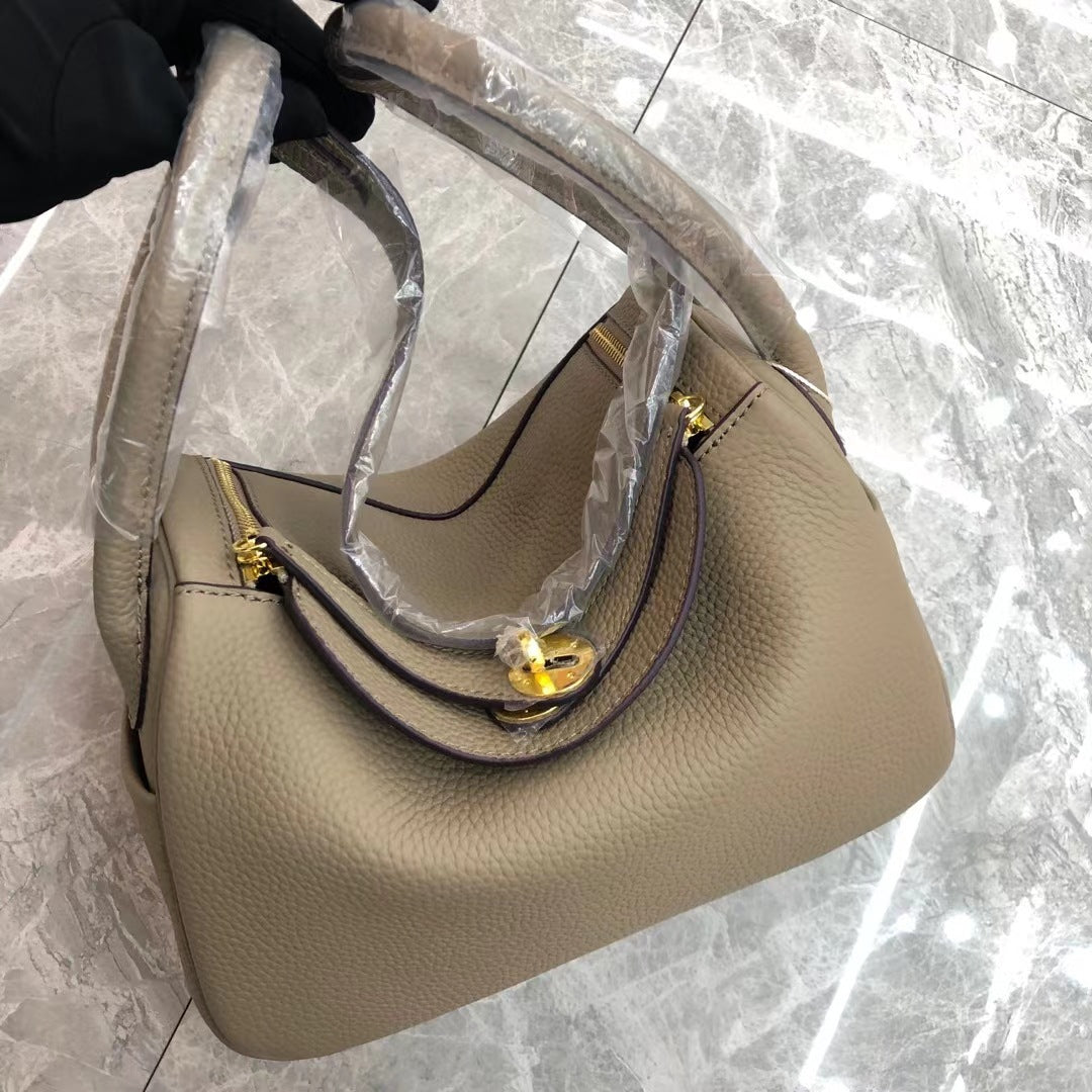 Genuine Leather Lindy Style Shoulder Bag