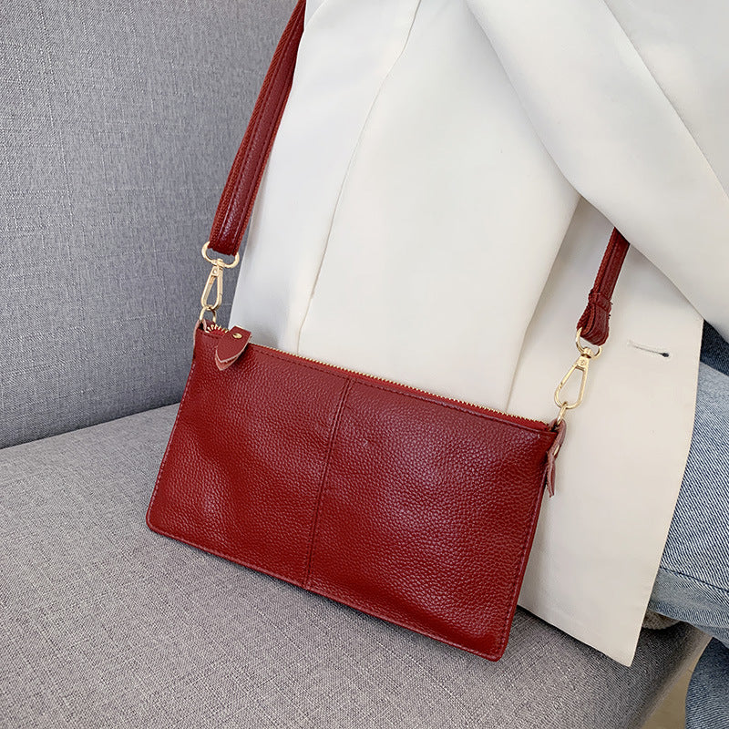 Genuine Leather Women's Crossbody Phone Bag
