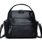 Soft Vegan Leather Shoulder Crossbody Handbag