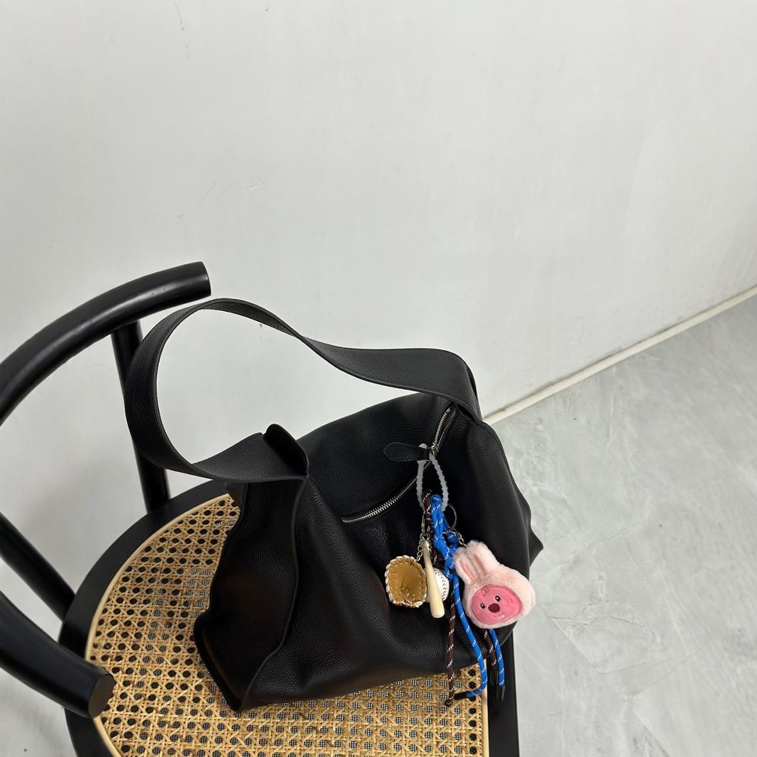 Genuine Leather Hobo Shoulder Bag Women