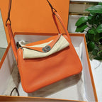 Genuine Leather Lindy Style Shoulder Bag