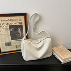 Soft Faux Leather Casual Shoulder Crossbody Bag