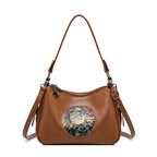 Retro Soft Leather Women's Shoulder Bag