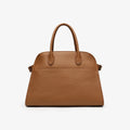 Pebbled Leather Shell Handbag Shoulder Crossbody