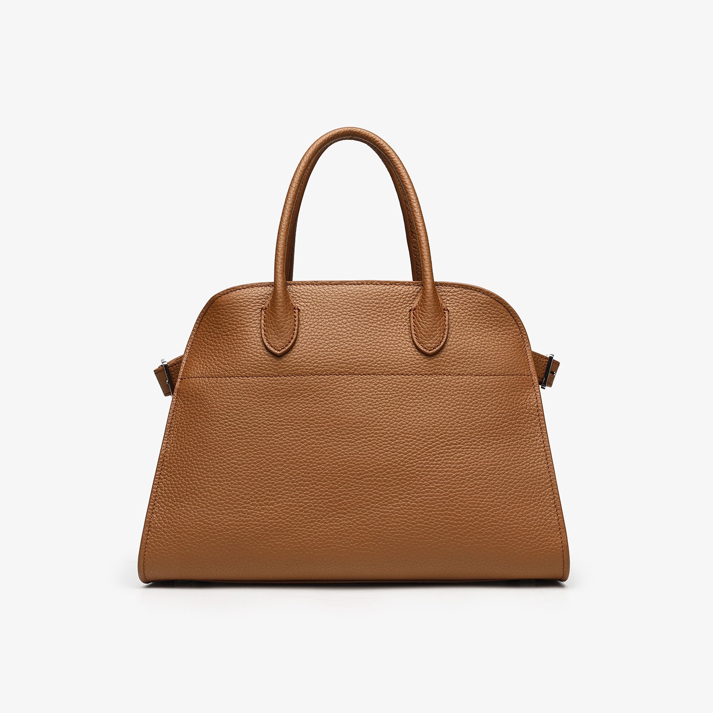 Pebbled Leather Shell Handbag Shoulder Crossbody