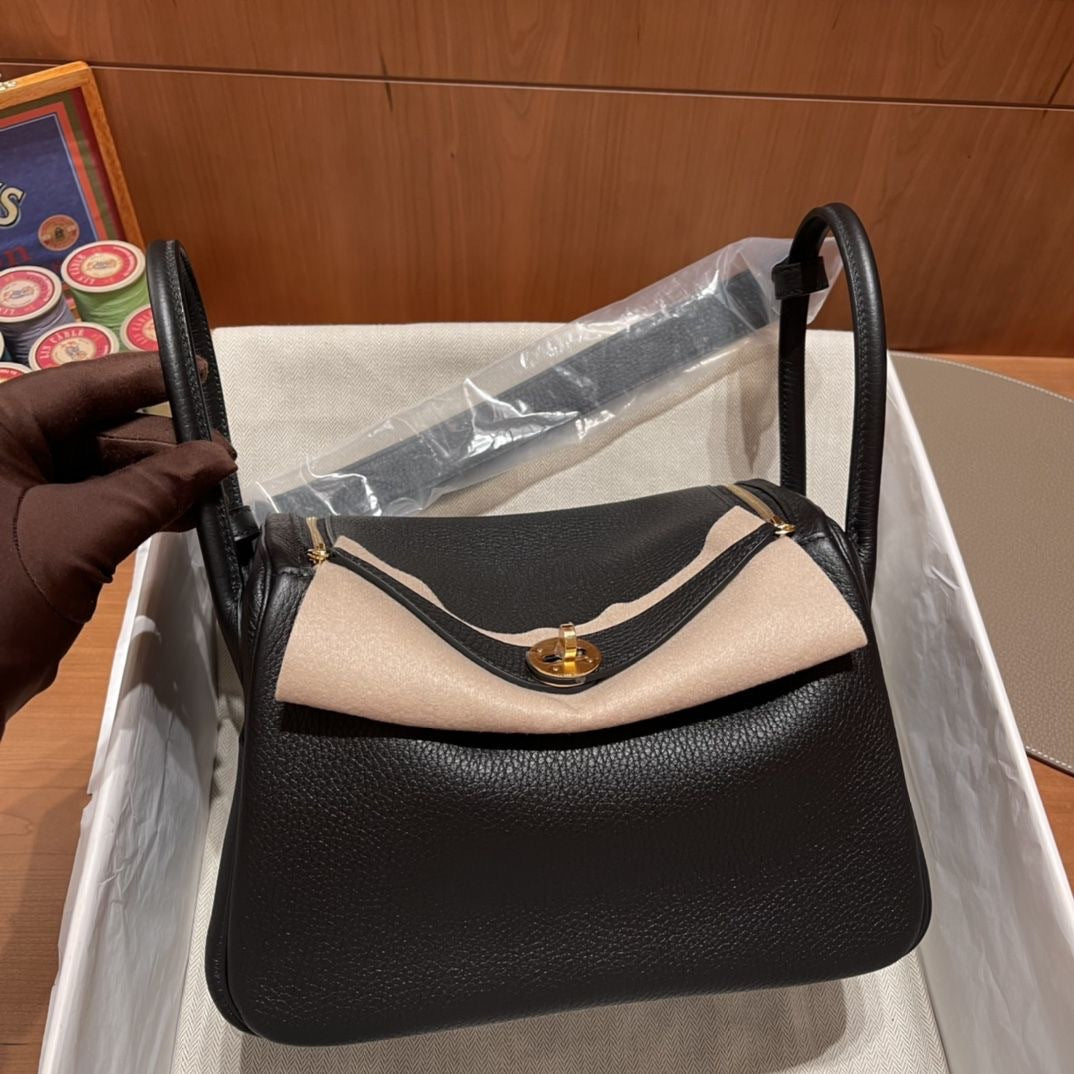 Genuine Leather Lindy Style Shoulder Bag