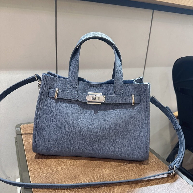 Premium Leather Tote Handbag Shoulder Crossbody