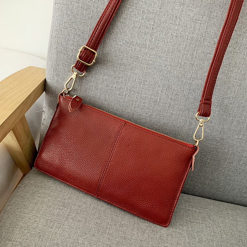 Genuine Leather Women's Crossbody Phone Bag