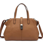 Genuine Leather Women's Shoulder Crossbody Tote