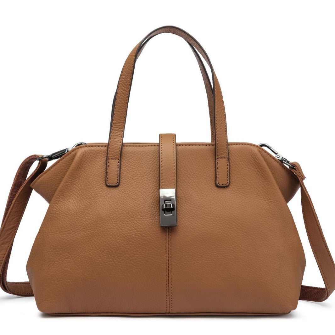 Genuine Leather Women's Shoulder Crossbody Tote