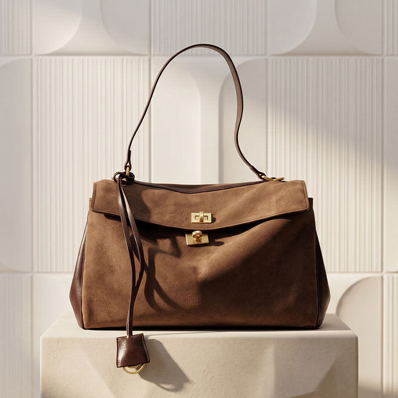 Elegant Women's Large Capacity Commuter Tote Bag
