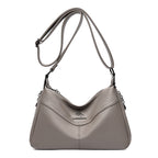 Soft Leather Lightweight Large Capacity Crossbody Bag