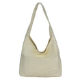 Soft Faux Leather Large Capacity Shoulder Bag