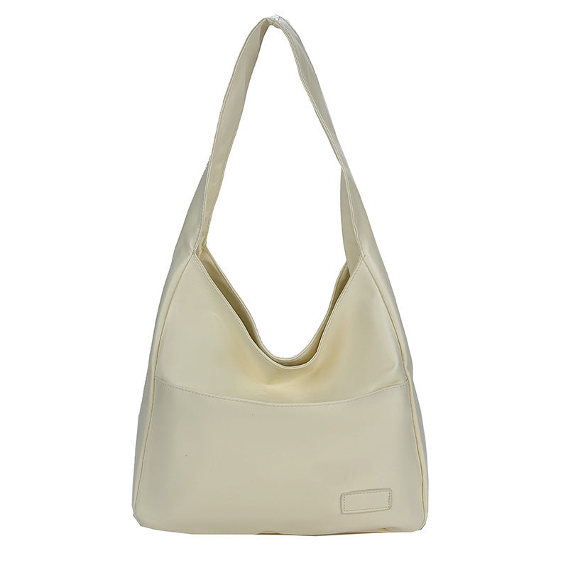 Soft Faux Leather Large Capacity Shoulder Bag