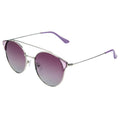 ANTEQUERA | Women Round Polarized Point Tip Cat Eye Fashion Sunglasses Circle