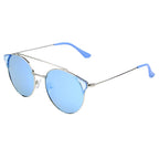 ANTEQUERA | Women Round Polarized Point Tip Cat Eye Fashion Sunglasses Circle