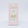 Pearl and Diamond Ring Set