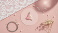 Pink Bell Charm