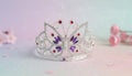 Sparkling Butterfly Jeweled Tiara