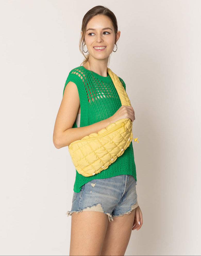 Quilted Sling Bag